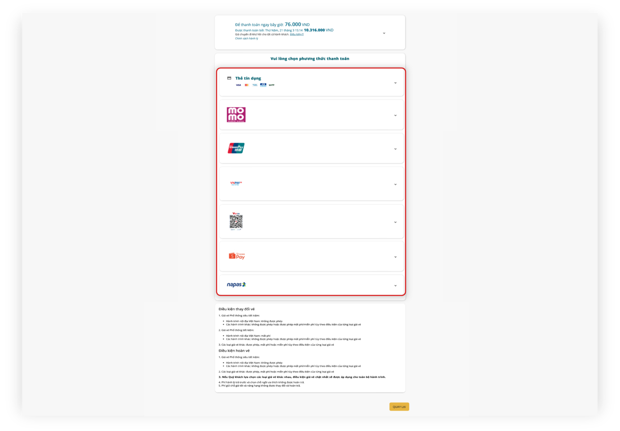 Giữ giá tốt trên web bước 3.